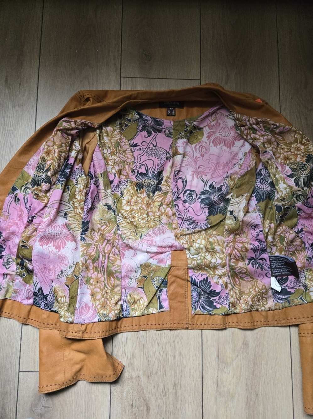 Danier Tan "Buttery Soft" Leather Western-style Jacket Size S - Picture 11 of 11